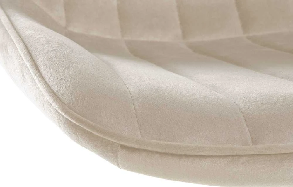 Mville Baro kėdė Toni Velvet balta