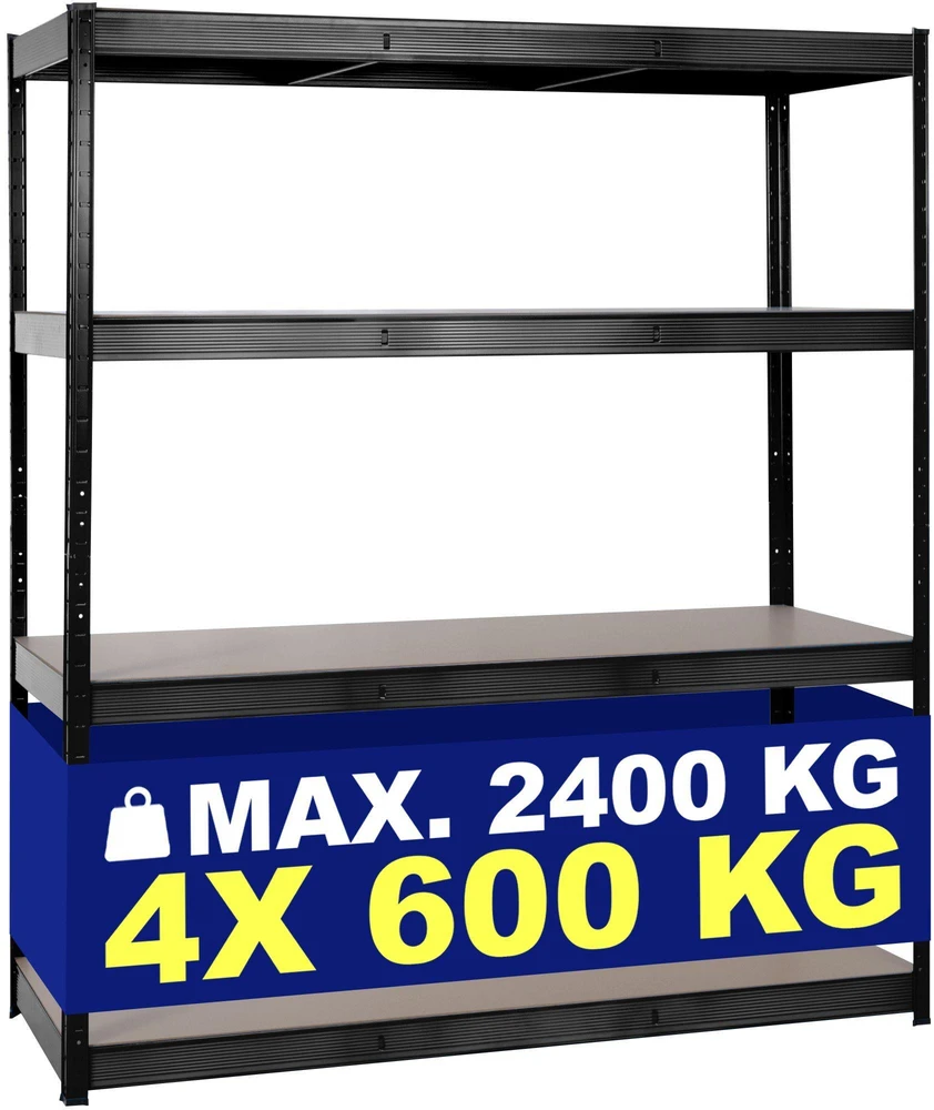 Clp Trading Sunkiojo krovinio lentynos 160x60x180 cm