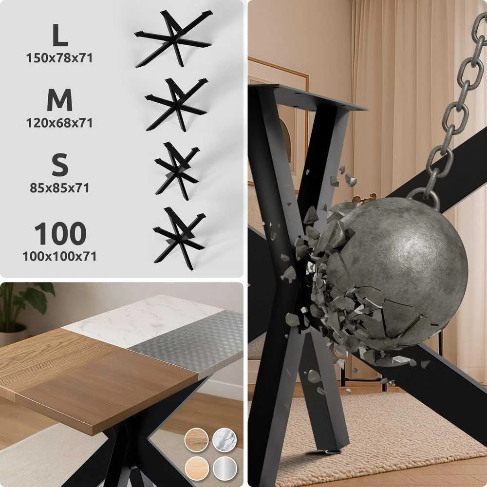 Mville Stalo kojos Hardwick 120x68x71 cm