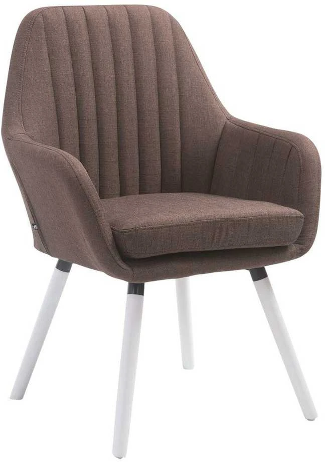 Mville Kėdė Florian Fabric ruda, balta
