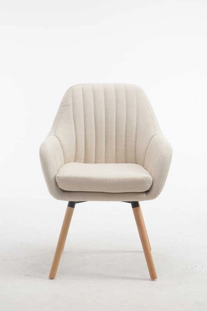 Mville Kėdė Florian Fabric kreminė, natūrali