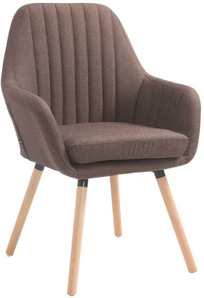 Mville Kėdė Florian Fabric ruda, natūrali