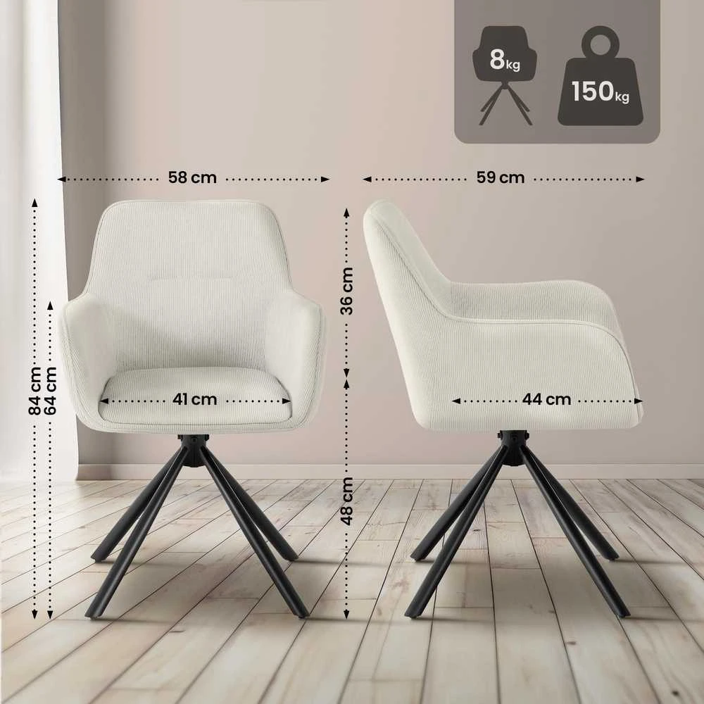 Clp Trading Kėdė „Tipton Cord“