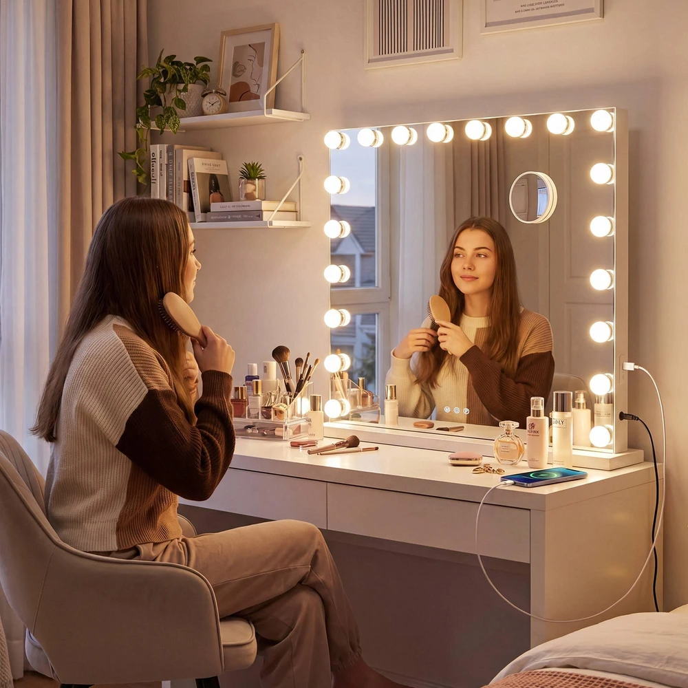 Mville Norlina veidrodėlis su Bluetooth
