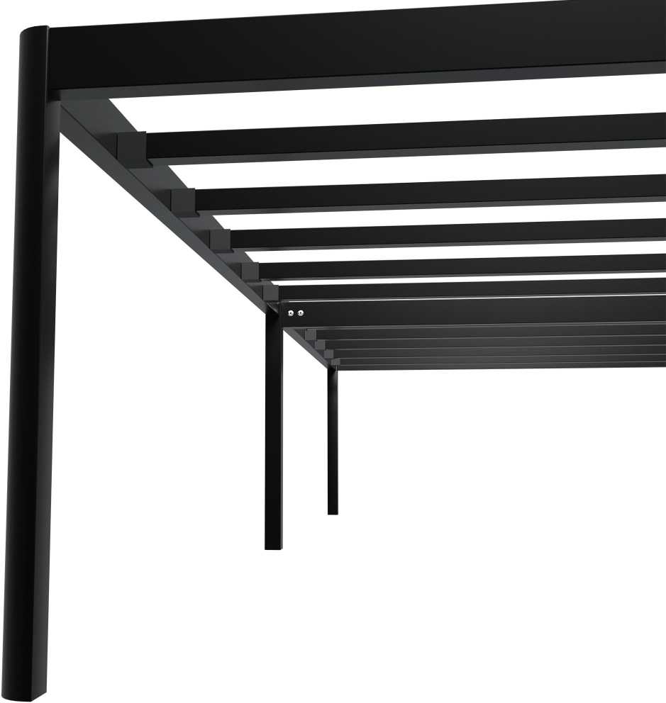 Lova Clp Trading Metalinė lovelė „Hamlin“ 200x90x41 cm