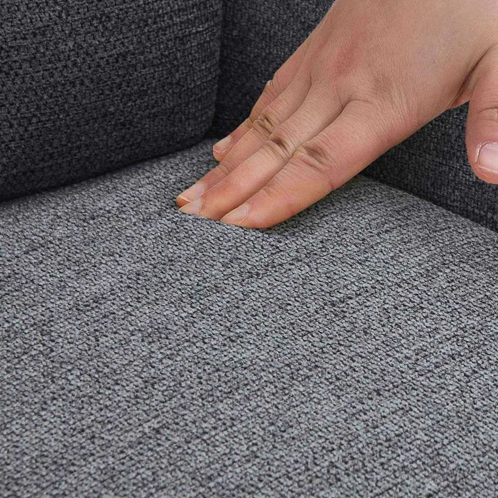 Mville Valgomojo kėdė „Pickett“ Audinys tamsiai pilkos spalvos