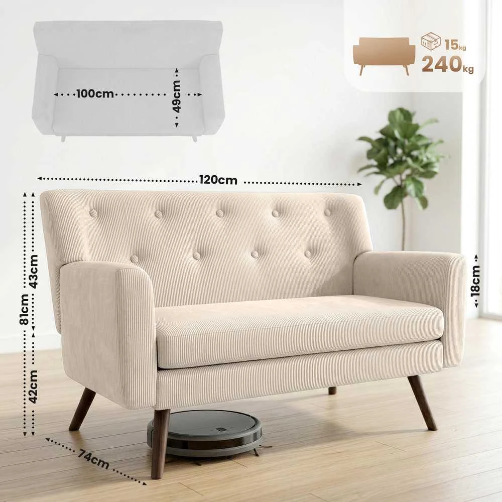 Mville Sofos Kioni Cord