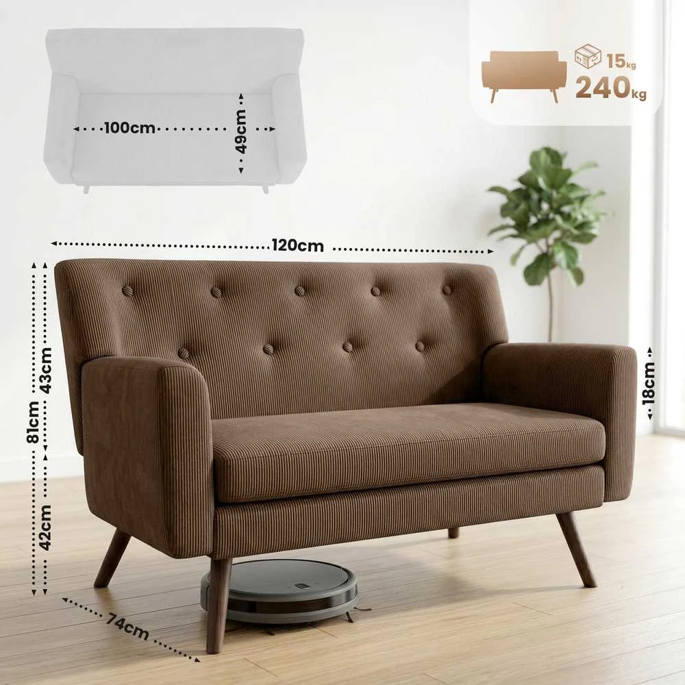 Mville Sofos Kioni Cord