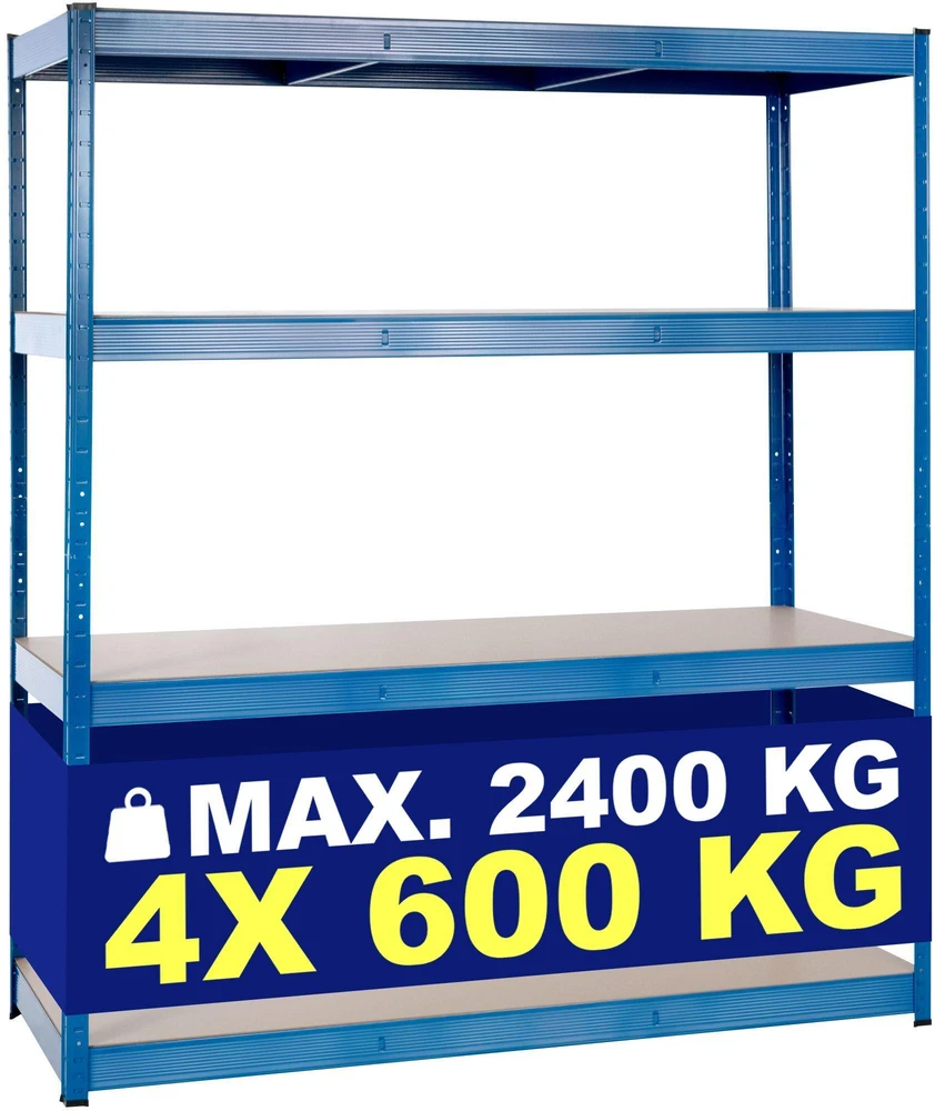 Clp Trading Sunkiojo krovinio lentynos 160x60x180 cm