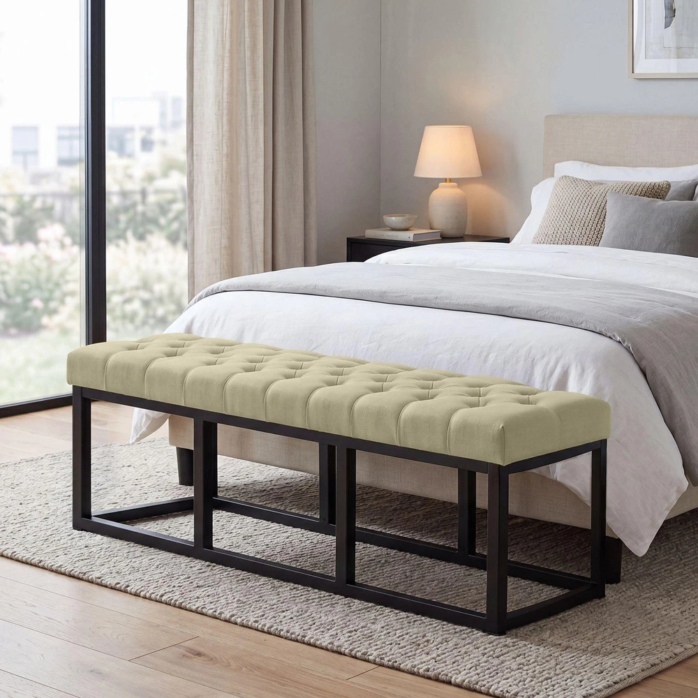 Mville Suoliukas CLP Amun, audinys, 150 cm, taupe