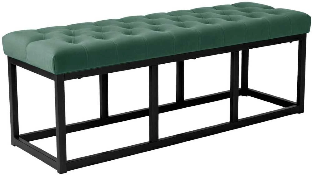 Mville Sėdimoji sofa Polson Velvet Juodas 120 cm