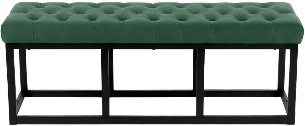 Mville Sėdimoji sofa Polson Velvet Juodas 120 cm