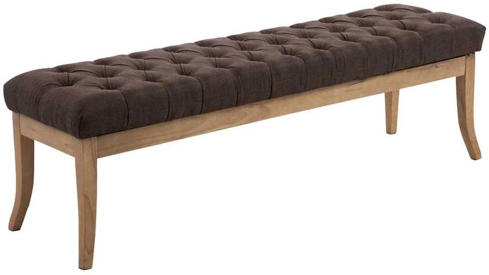 Mville Suoliukas CLP Ramses, medžiaginis, antikvarinis šviesus, 150 cm