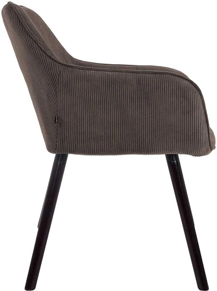 Mville Valgomojo kėdė „Vienna Cord“, juoda
