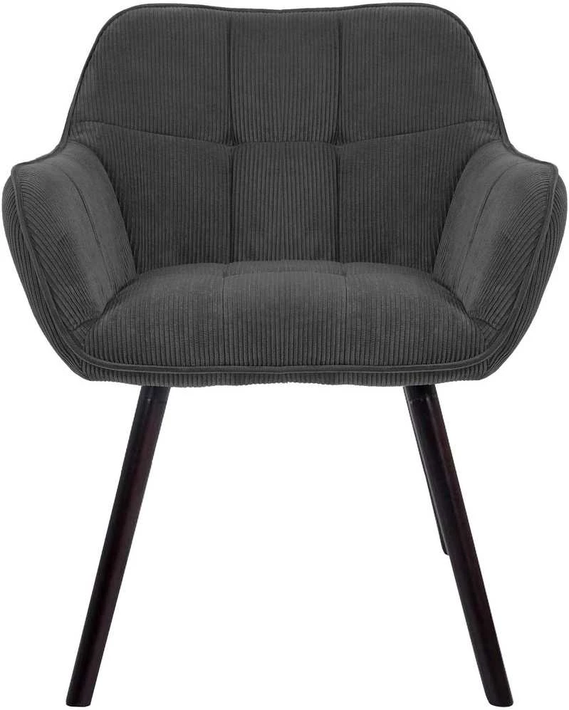 Mville Valgomojo kėdė „Vienna Cord“, juoda