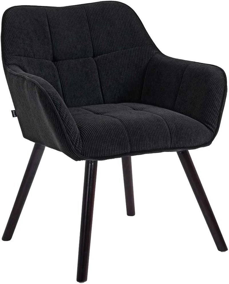 Mville Valgomojo kėdė „Vienna Cord“, juoda
