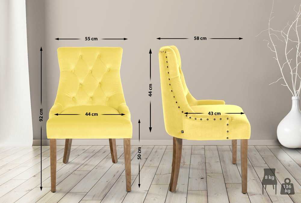 Mville Valgomojo kėdė "Aberdeen velvet" antikvarinė šviesa