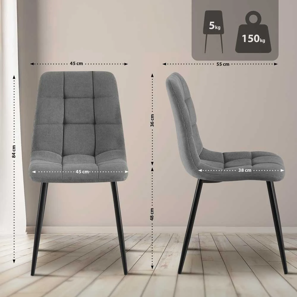 Mville Valgomojo kėdė Tilde Cord