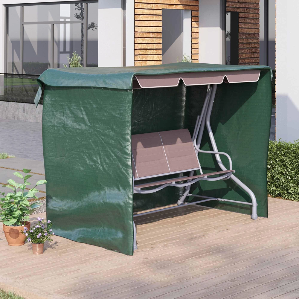 Outsunny® apsauginis uždangalas, atsparus vandeniui ir UV spinduliams, 215x155x150 cm