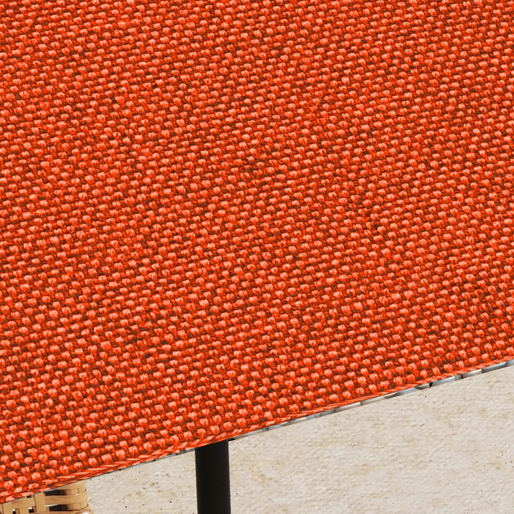 Outsunny atsarginis stogas pavėsinei, apsauga nuo saulės, poliesterio danga, oranžinė, 2,98 x 2,95 m
