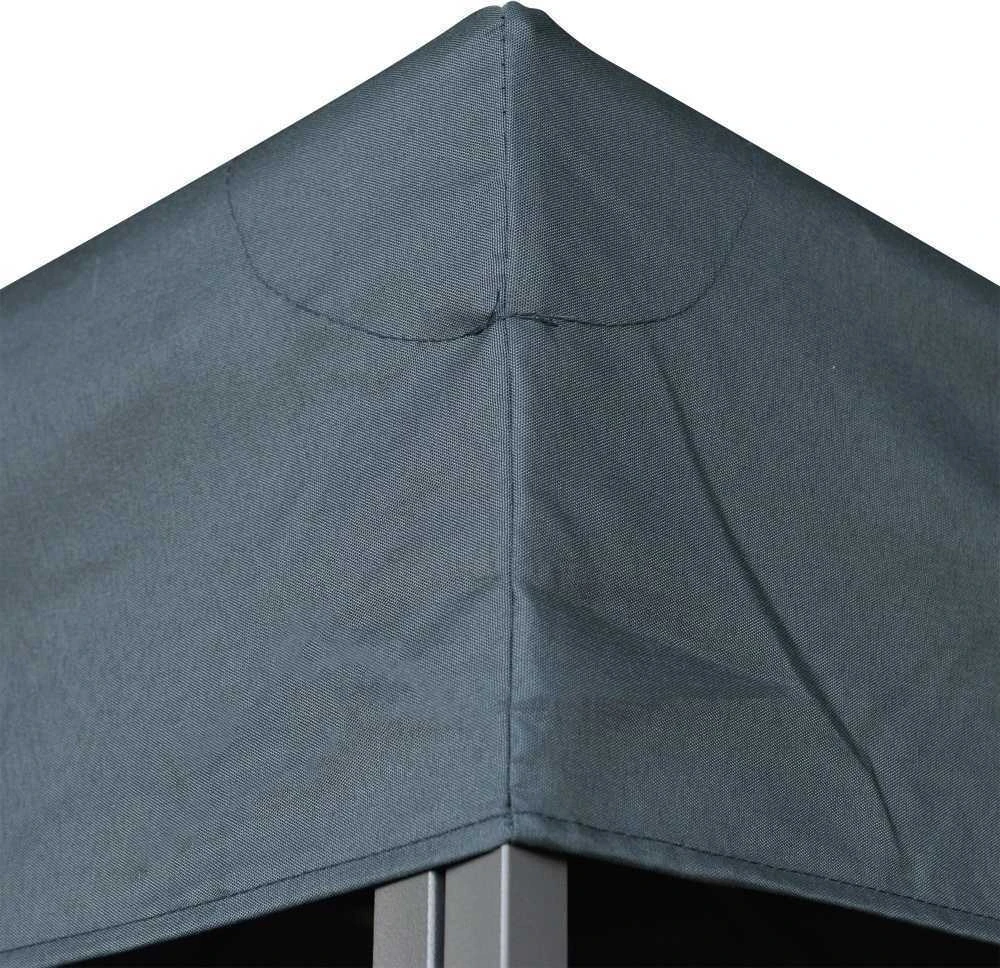 „Outsunny“ atsarginis stogas pavėsinėms, skirtas metalinėms sodo pavėsinėms, vakarėlių palapinėms, poliesteris, 3x3 m, anglies pilka