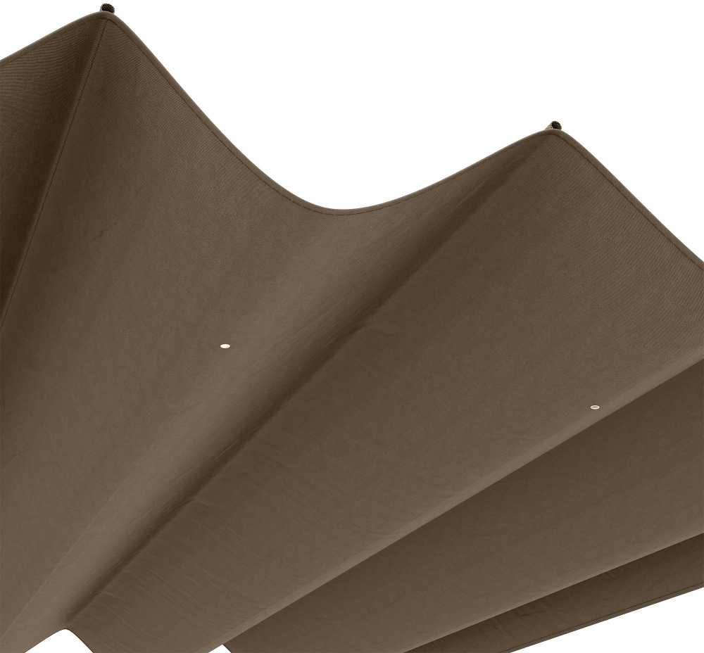 "Outsunny" pakaitinis stogas 2,85 x 2 m pavėsinei, vandeniui atsparus ištraukiamas stogelis su lietaus nutekėjimo angomis, apsauga nuo UV spindulių 30+, žiemai atsparus pavėsis sode, balkone, terasoje, kavinėje