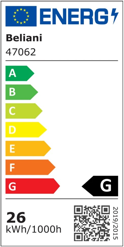 Pakabinamas šviestuvas Beliani LED lubinis šviestuvas NITH su reguliatoriumi, stiklas, sidabrinis