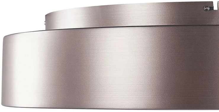 Beliani LED lubinis šviestuvas DAWEI metalinis šviesiai rudas