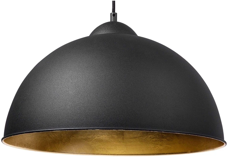 Pakabinamas šviestuvas Beliani Pakabinama lempa CETINA metalinė juoda