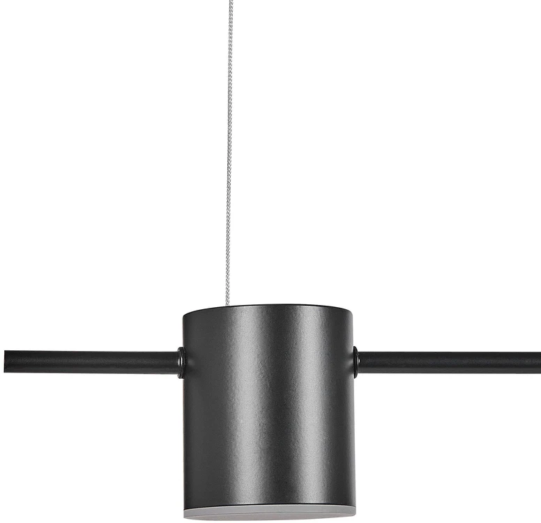 Pakabinamas šviestuvas Beliani Pakabinamas LED šviestuvas SESTRA, metalinis, juodas