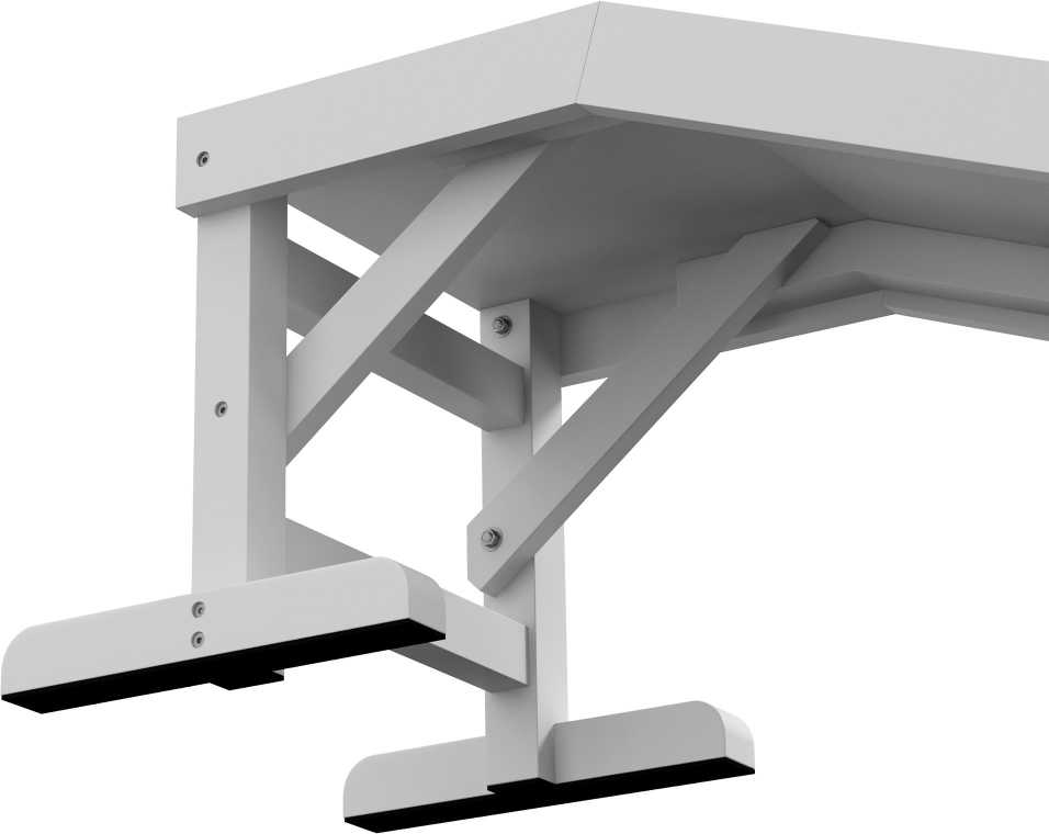 PawHut naminių gyvūnėlių rampa su neslidžiu kilimėliu, šunų laiptai, skirta šunims iki 30 kg, pušies mediena, poliesteris, balta/pilka, 125 x 40 x 35,5 cm