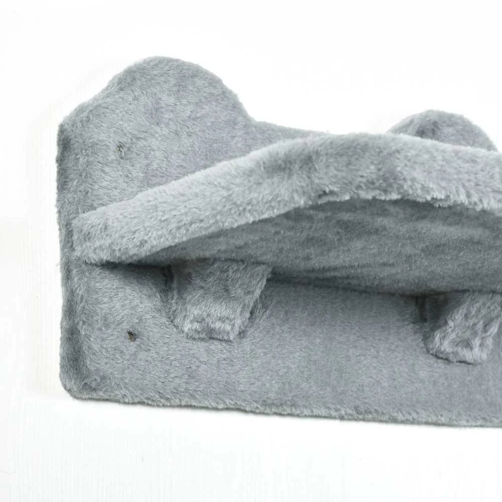 PawHut kačių laipynė ant sienos 4 dalių, laipynė katėms su kopėčiomis, hamaku, šuolių platforma, sieninis draskyklė, sieniniai baldai katėms, iki 5kg | Aosom
