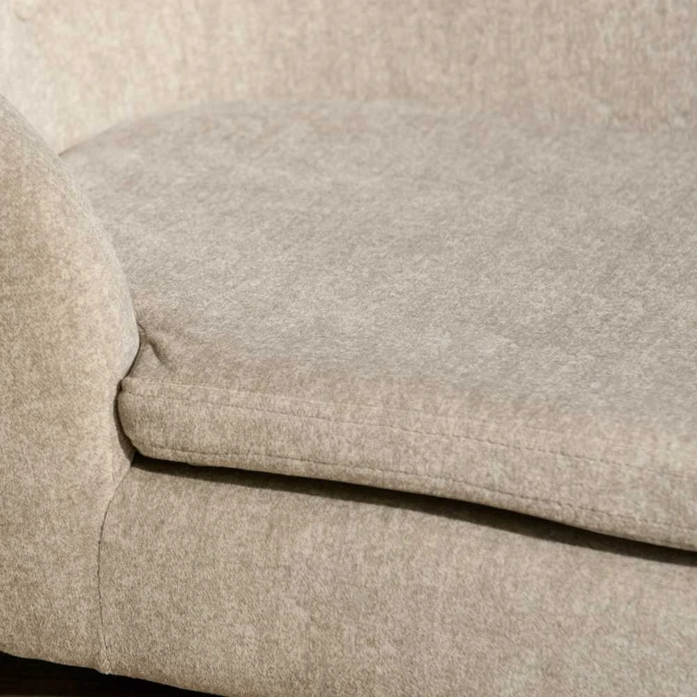 PawHut naminių gyvūnų sofa, šuns guolis su pagalve, kišene atloše, pliušiniu užvalkalu, kreminės baltos spalvos, pušies rėmas