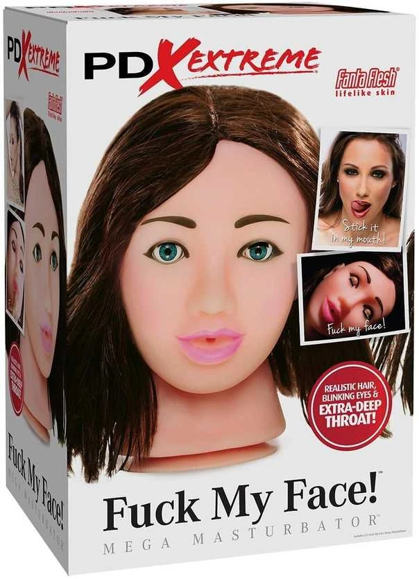 Pipedream PET „Fuck My Face“ mega masturbacija
