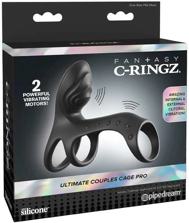 Pipedream FCR Couples Cage Pro Juodas