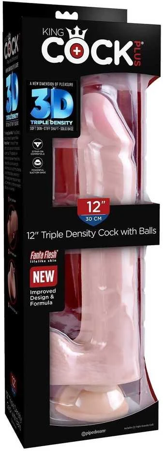 Pipedream KCP 12 TD penis su kamuoliukais