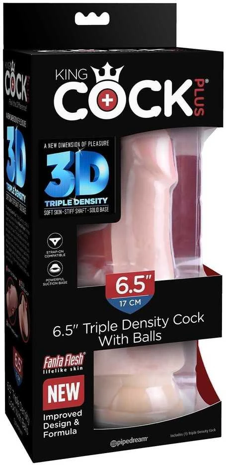 Pipedream KCP 6.5 TDC su šviesiais kamuoliukais