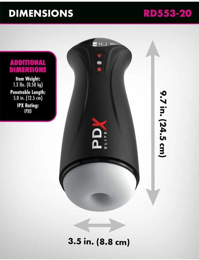 Pipedream PDXE Fap-Gasm Frosted