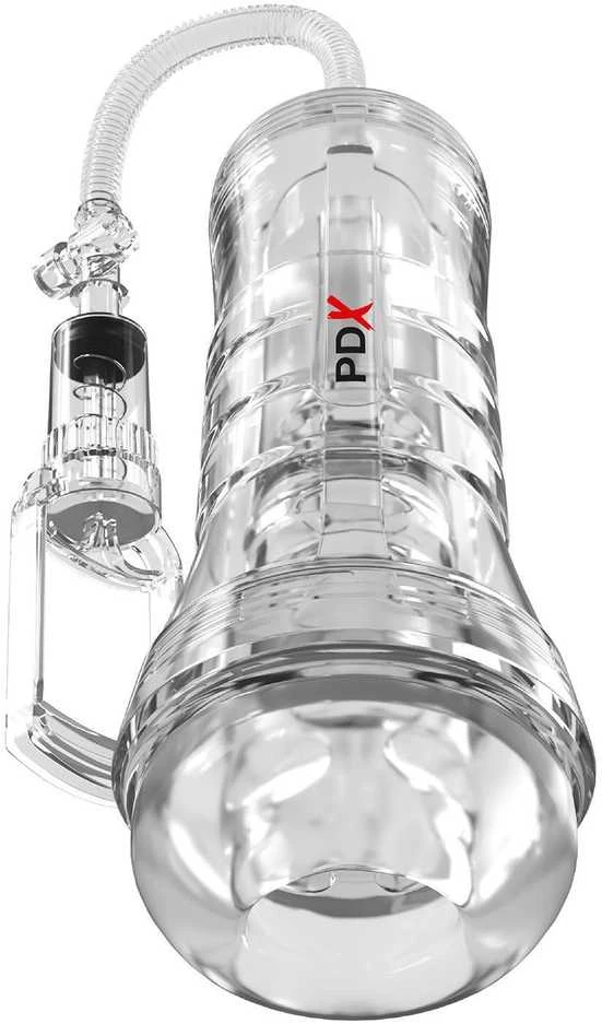 Pipedream PDX ELITE PERMATOMAS VAKUUMINIS XXL POMPA SIURBLYS SU LENGVA RANKENA