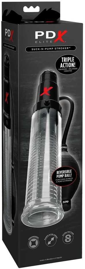 Pipedream PDX ELITE Suck-N-Pump Stroker