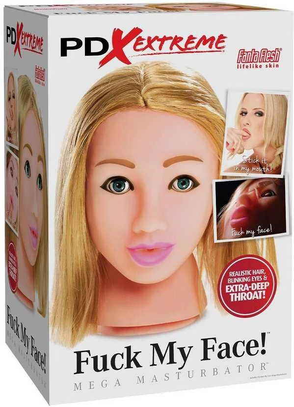 Pipedream PET „Fuck My Face“ mega masturbacija