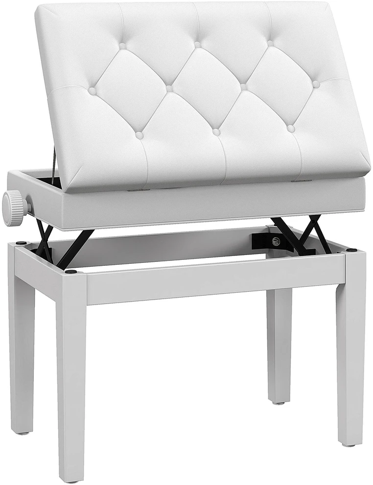 Fortepijono suoliukas 54,5 x 33 x 48–58 cm