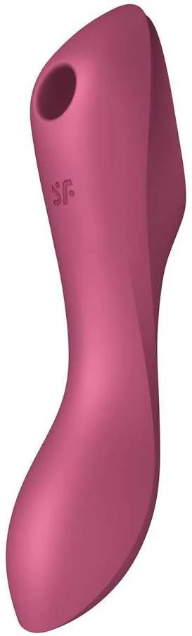SATISFYER CURVY TRINITY 3 RAUDONAS