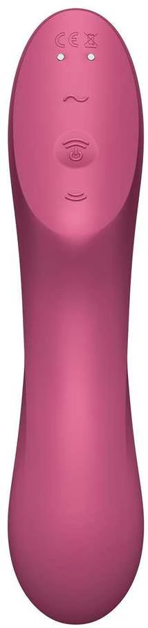 SATISFYER CURVY TRINITY 3 RAUDONAS