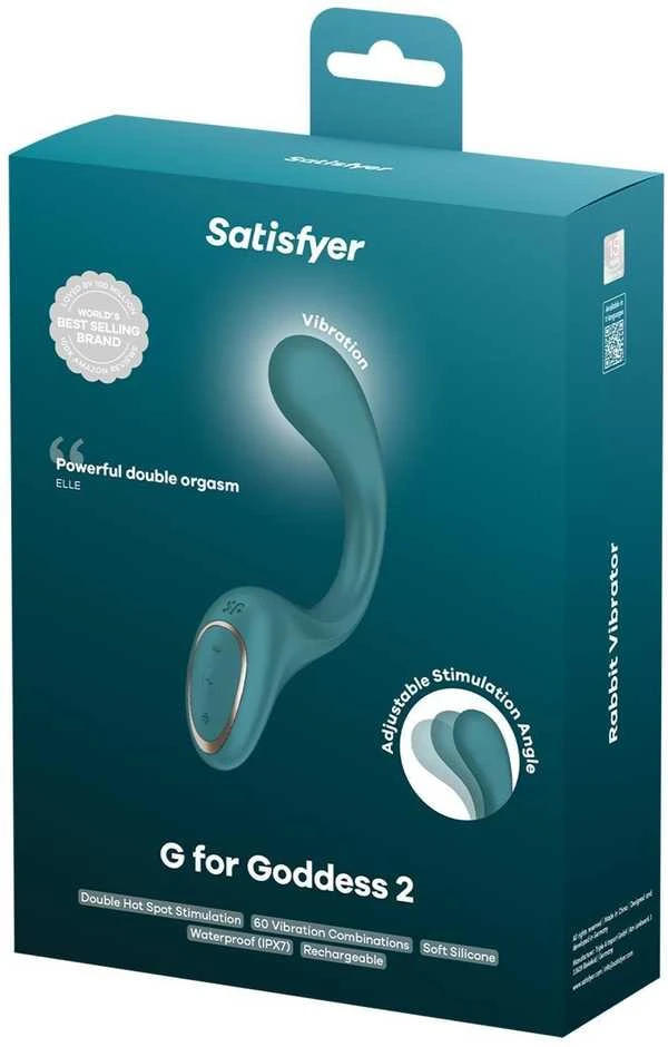 SATISFYER G DEIVĖMS 2 BUTELIO ŽALIAS