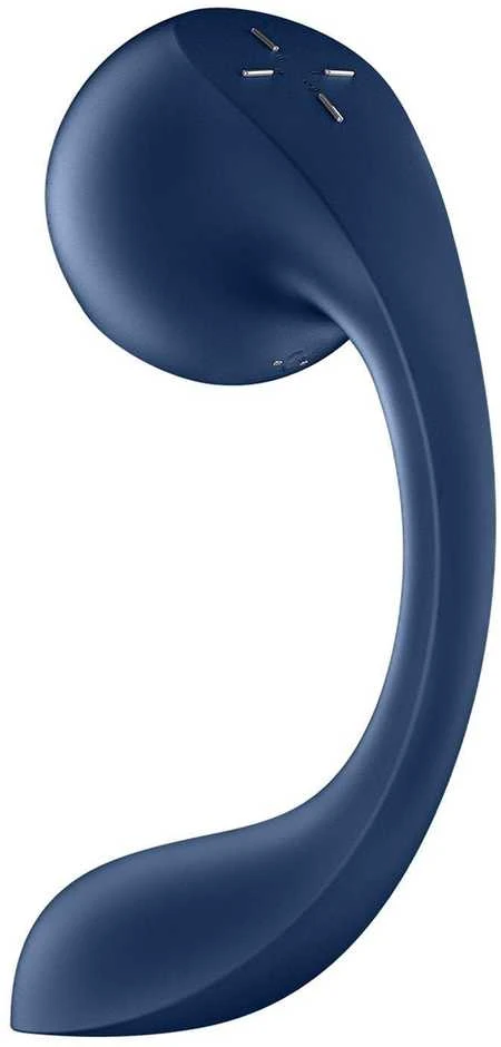 SATISFYER PRO+ WAVE 4 CONNECT APP TAMSIAI MĖLYNA