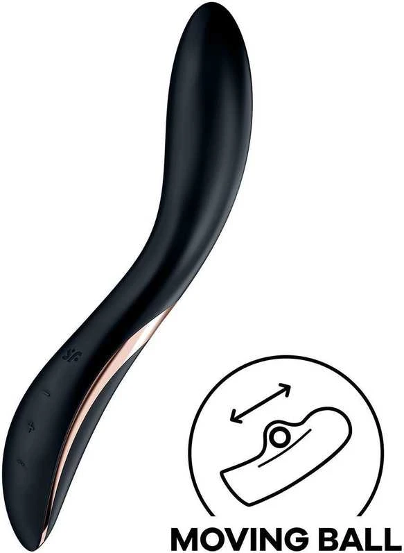 SATISFYER RRROLLING EXPLOSION Juodas