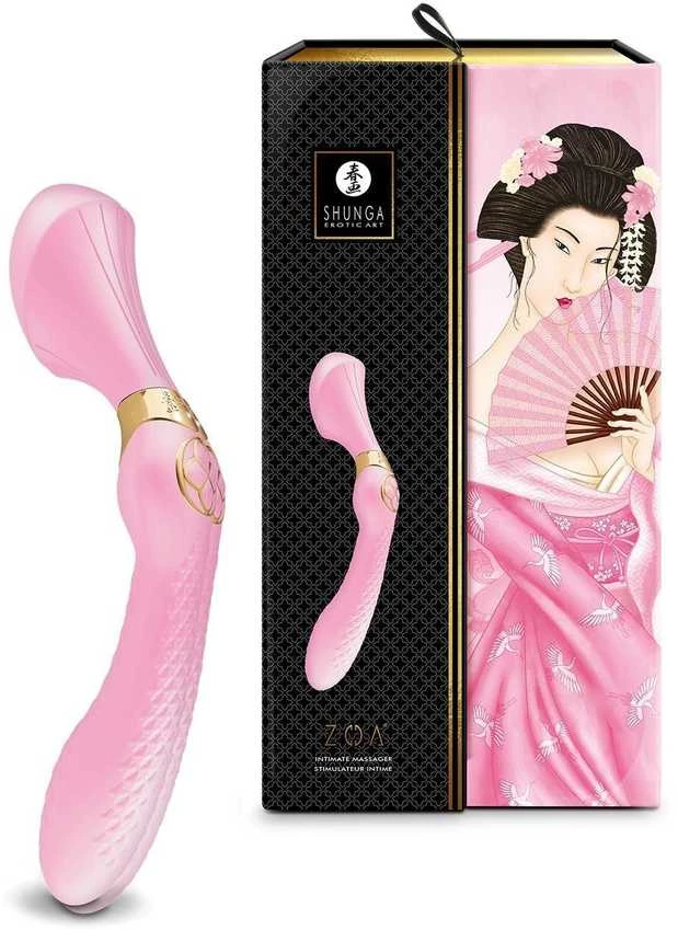 Rožinė Shunga - Zoa Intimate Massager Light Rožinė
