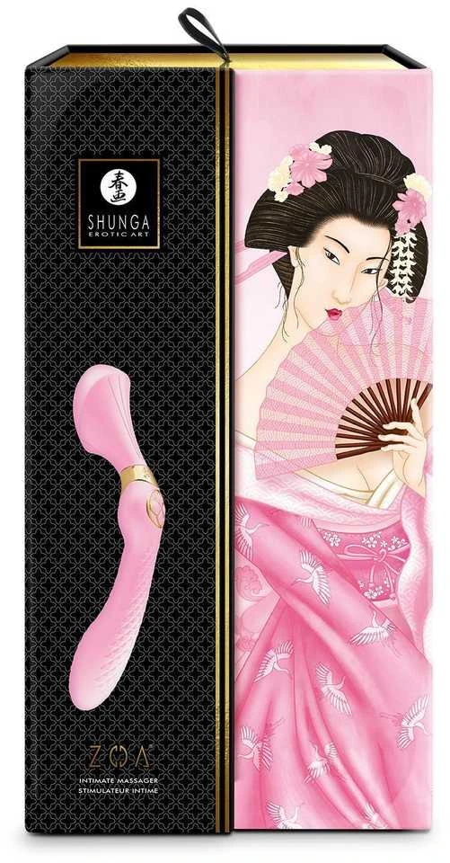 Rožinė Shunga - Zoa Intimate Massager Light Rožinė
