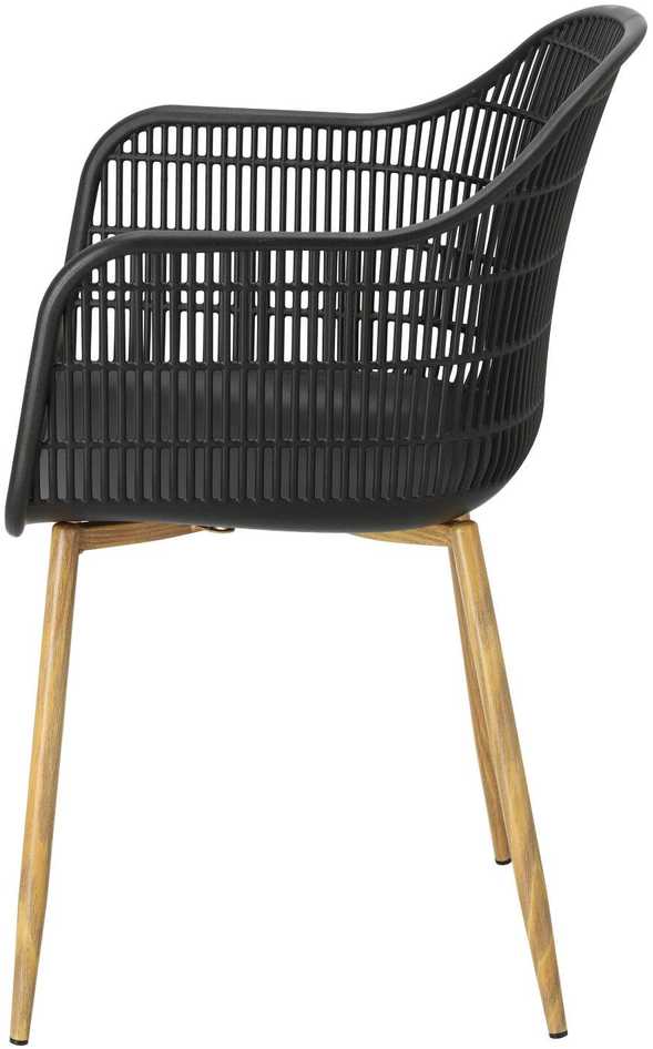 D2.Design Simplet Kėdė Becker juoda/natūrali